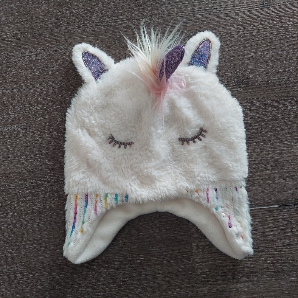 Toodler Girl Unicorn Hat OSFM